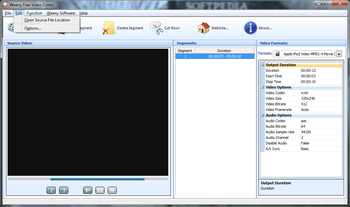 Weeny Free Video Cutter screenshot 4