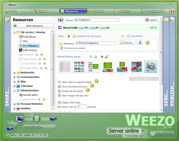 Weezo screenshot
