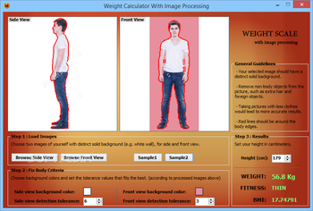 Weight Calculator With Image Processing screenshot