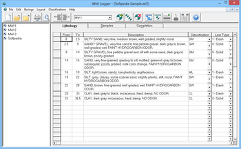 Well Logger screenshot
