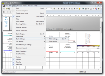 WellCAD screenshot 3