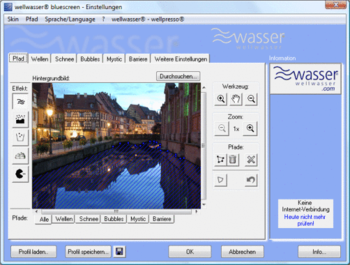 Wellwasser Bluescreen screenshot