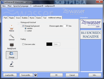 Wellwasser Bluescreen screenshot 12