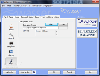 Wellwasser Bluescreen screenshot 13