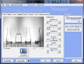 Wellwasser Bluescreen screenshot 5