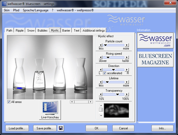 Wellwasser Bluescreen screenshot 6
