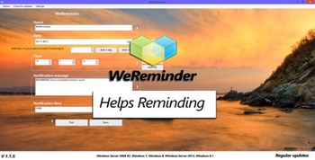 WeReminder screenshot