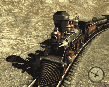 Western Railway 3D Screensaver screenshot 2