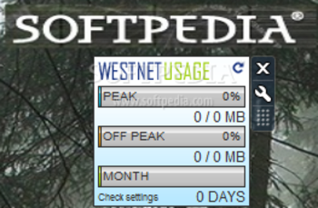 Westnet Usage Meter screenshot 2