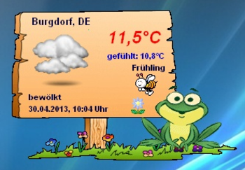 Wetterfroschi  screenshot