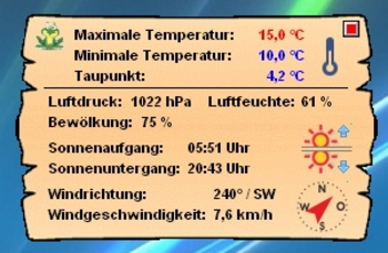 Wetterfroschi  screenshot 2