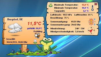 Wetterfroschi  screenshot 4