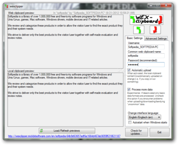wexclipper screenshot