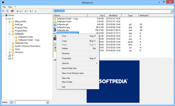 WExplorer screenshot
