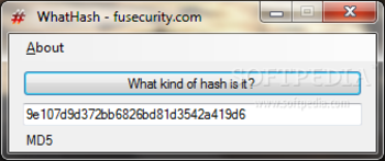 WhatHash screenshot
