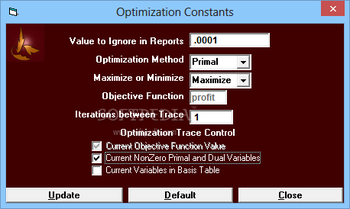 WhatsOptimal LP System Student Version screenshot 3