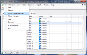 WhatsUp IP Address Manager screenshot 2