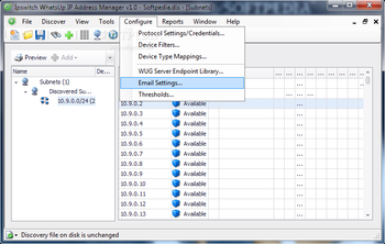 WhatsUp IP Address Manager screenshot 5