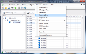 WhatsUp IP Address Manager screenshot 6