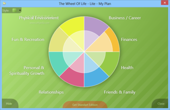 Wheel Of Life Lite screenshot