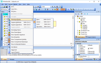 WhiteStarUML Portable screenshot 5