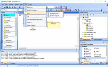 WhiteStarUML Portable screenshot 8