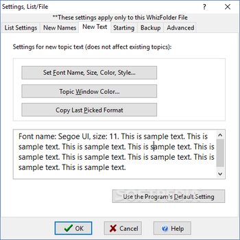 WhizFolders Deluxe screenshot 12