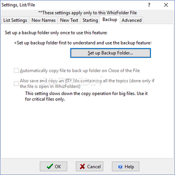 WhizFolders Deluxe screenshot 14