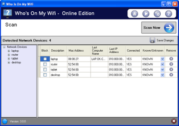 Who Is On My Wifi screenshot