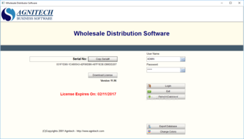 Wholesale Distribution Management screenshot