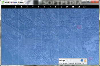 Wi-Fi Channel Spread screenshot