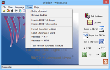 WibTeX screenshot 4