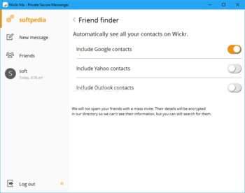 Wickr Me screenshot 5