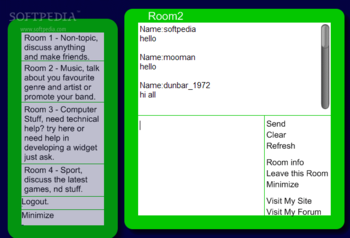 Widchat screenshot