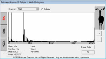 Wide Histogram screenshot