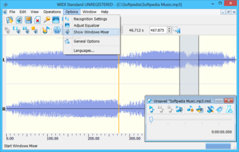 WIDI Recognition System Standard screenshot 4