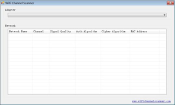 WiFi Channel Scanner screenshot