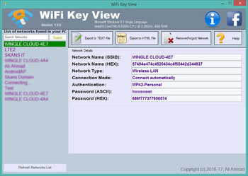 Wifi Key View screenshot 3