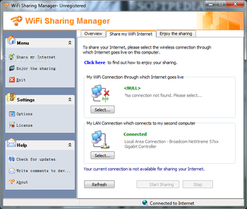 WiFi Sharing Manager screenshot 2