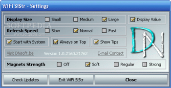 WiFi SiStr screenshot