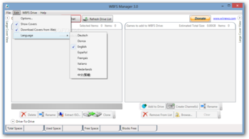 Wii Backup File System Manager screenshot 2