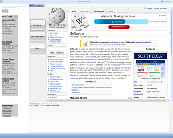 Wiki Article Saver screenshot