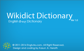 WikiDict English Sinhala Dictionary screenshot 2