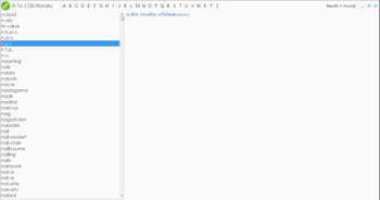 WikiDict English Sinhalese Dictionary screenshot 8