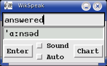 WikSpeak screenshot