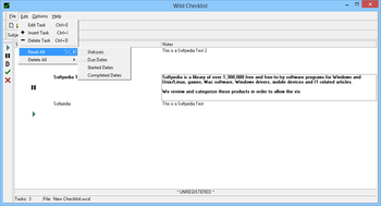Wild Checklist Professional screenshot 3