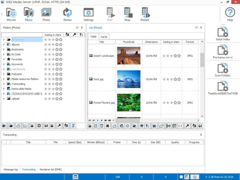 Wild Media Server (UPnP, DLNA, HTTP) screenshot