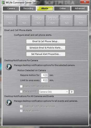 WiLife Command Center screenshot 3