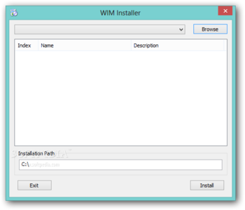 WIM Installer screenshot