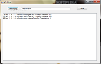 WimPing screenshot